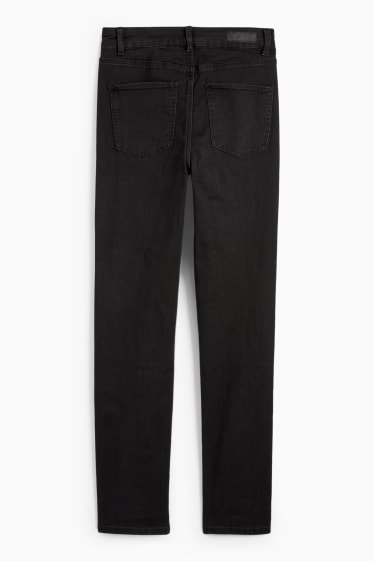 Femei - Slim jeans - talie înaltă - negru