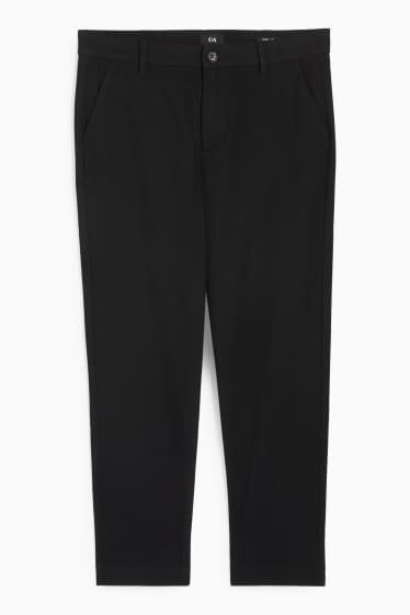 Bărbați - Chino - tapered fit - negru