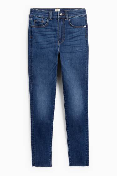 Femei - Skinny jeans - talie înaltă - fibră LYCRA® ADAPTIV - denim-albastru