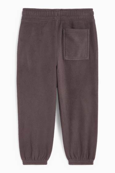 Children Boys - Fleece joggers - dark gray