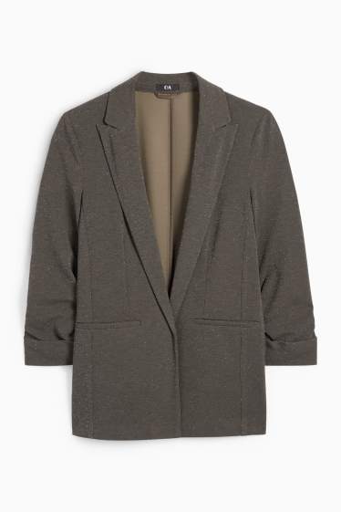 Femei - Blazer office - regular fit - gri închis
