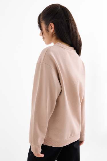 Children Girls - Lilo & Stitch - sweatshirt - beige