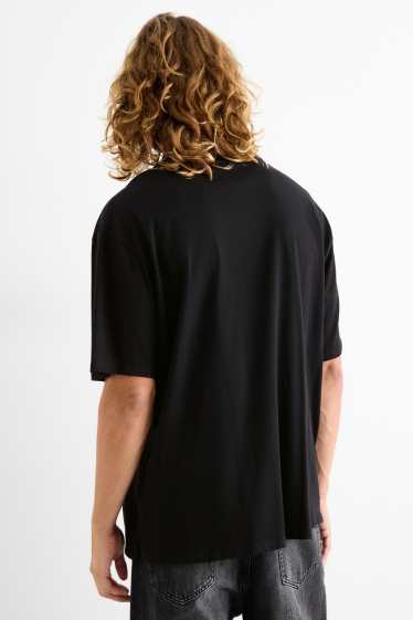 Bărbați - Tricou - relaxed fit - negru