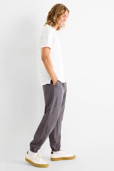 Bărbați - Pantaloni - loose fit - gri
