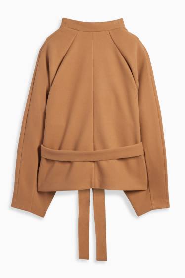 Damen - Jacke - hellbraun