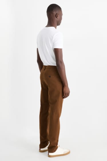 Bărbați - Chino - slim fit - kaki