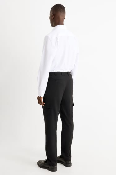 Bărbați - Pantaloni modulari - regular fit - Flex - negru