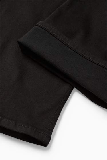 Bărbați - Pantaloni termoizolanți - regular fit - negru