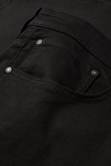 Bărbați - Pantaloni termoizolanți - regular fit - negru