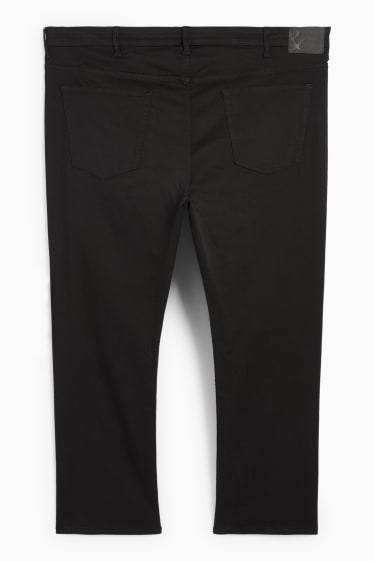 Bărbați - Pantaloni termoizolanți - regular fit - negru