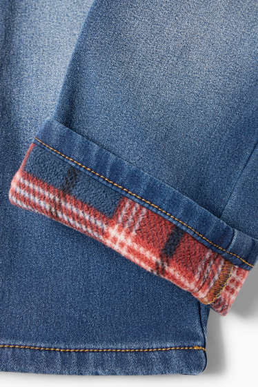 Copii - Băieți - Straight jeans - jeans termoizolanți - denim-albastru