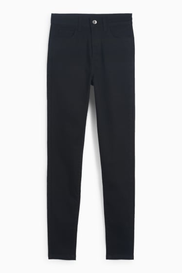 Femei - Jegging jeans - talie înaltă - negru