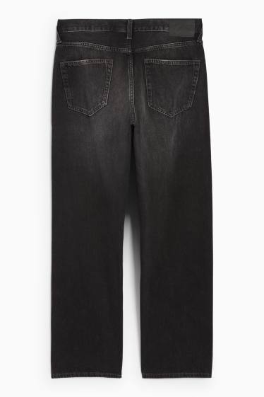 Bărbați - Relaxed jeans - negru