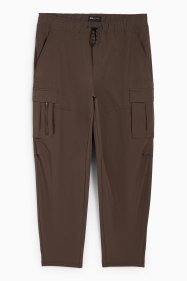Bărbați - Pantaloni cargo funcționali - kaki