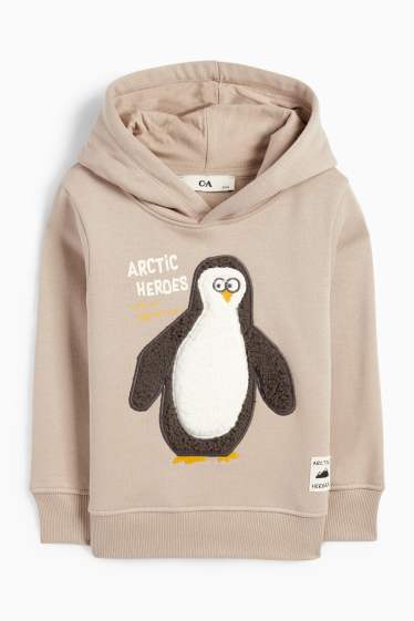 Copii - Băieți - Pinguin - hanorac - bej