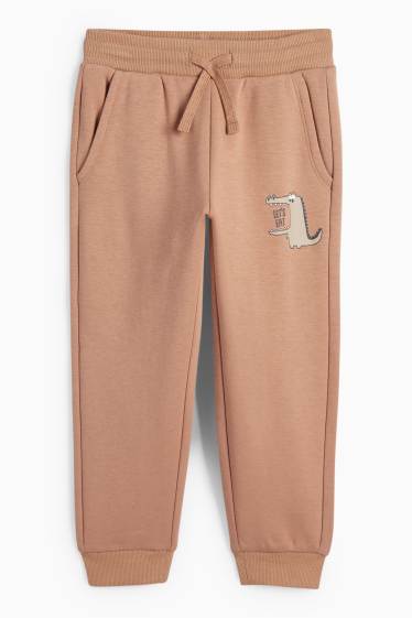 Copii - Băieți - Crocodil - pantaloni de trening - maro deschis