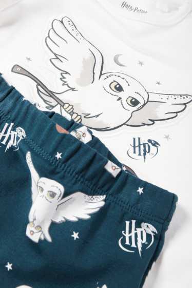 Unisex - Harry Potter - pijama bebeluși - 2 piese - albastru închis / alb
