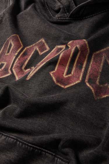 Bărbați - Hanorac - AC/DC - gri închis