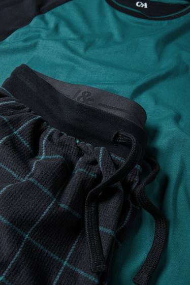 Bărbați - Pijama - verde închis