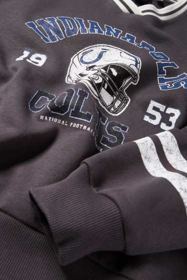 Copii - Băieți - NFL Indianapolis Colts - bluză de molton - gri închis