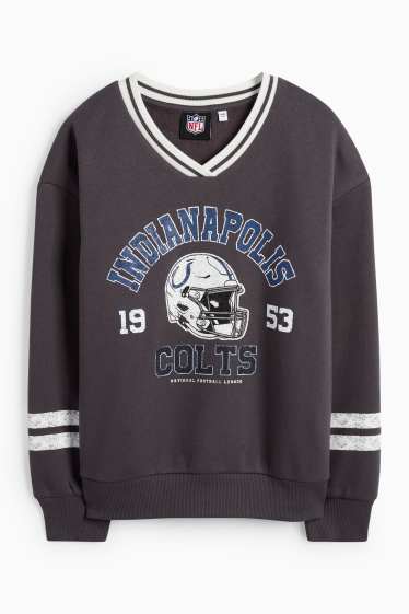 Copii - Băieți - NFL Indianapolis Colts - bluză de molton - gri închis