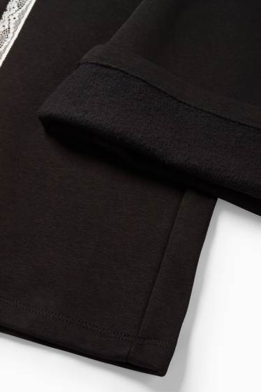 Copii - Fete - Pantaloni de trening - negru