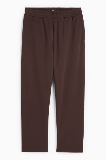 Bărbați - Pantaloni de trening - maro închis
