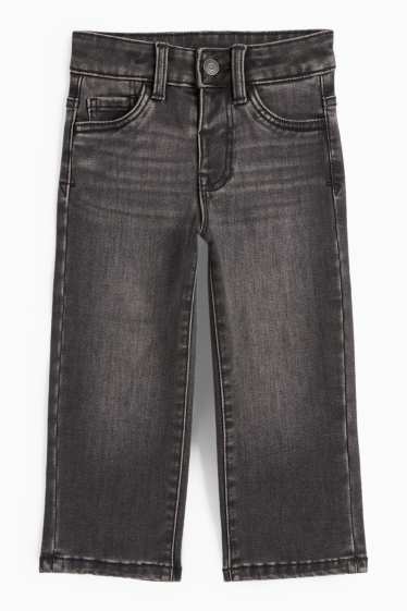 Copii - Băieți - Relaxed jeans - jeans termoizolanți - LYCRA® - denim-gri închis