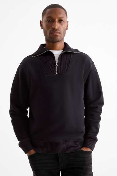 Hommes - Sweat - noir