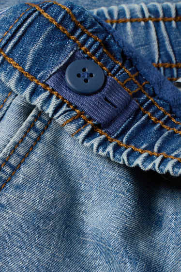 Copii - Băieți - Multipack 2 perechi - relaxed jeans - jeans termoizolanți - albastru / gri