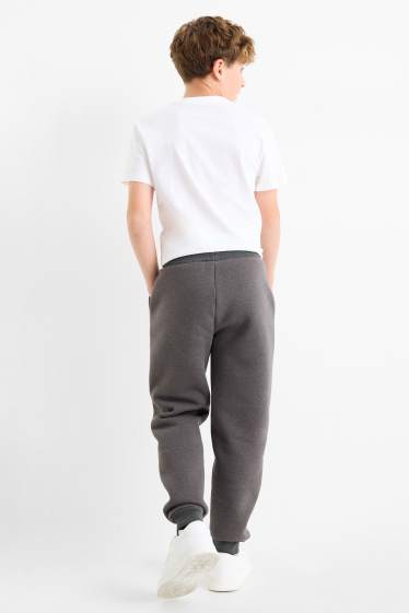 Copii - Băieți - Pantaloni de trening termoizolanți - gri