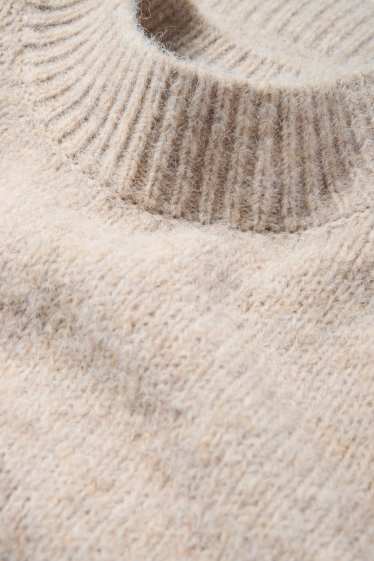 Women - Jumper - gray-brown