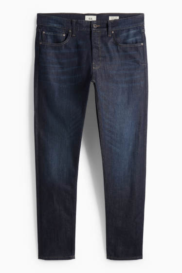 Bărbați - Slim tapered jeans - denim-albastru închis