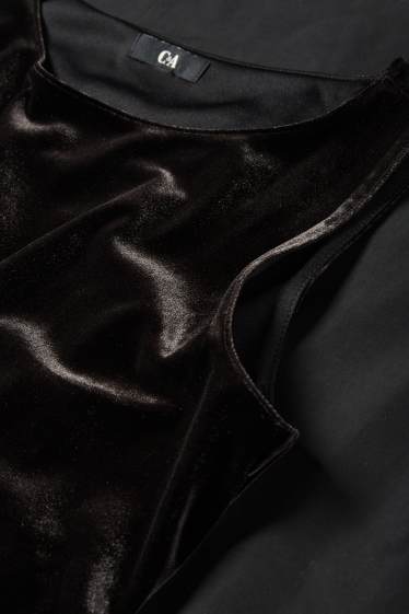 Dámské - Šaty fit & flare - černá