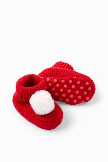 Unisex - Pantofi premergători bebeluși - roșu