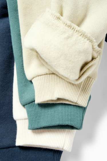 Bebeluși - băieți - Multipack 4 buc. - pantaloni de trening bebeluși - bej