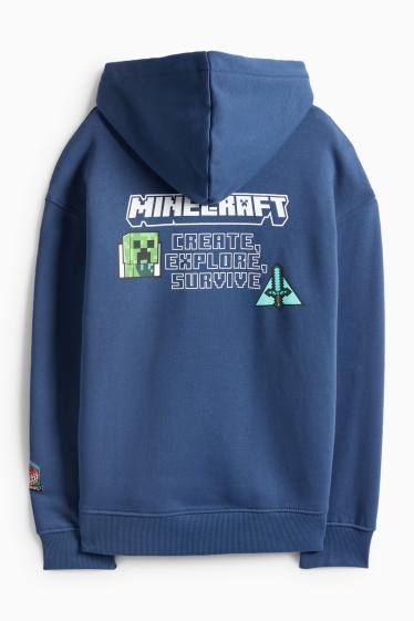 Copii - Băieți - Minecraft - hanorac - albastru închis