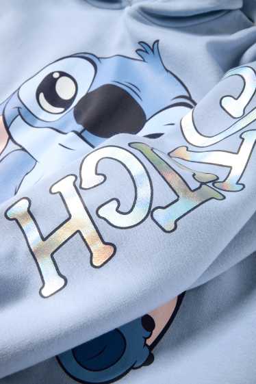 Copii - Fete - Lilo & Stitch - hanorac - albastru deschis