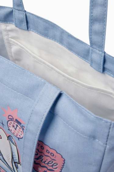 Copii - Fete - Lilo & Stitch - geantă shopper - albastru deschis