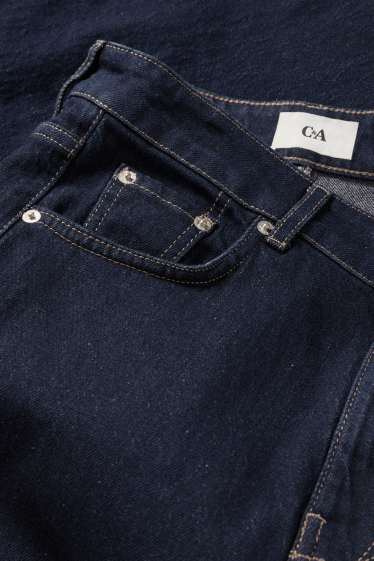 Femei - Flared jeans - talie înaltă - denim-albastru închis