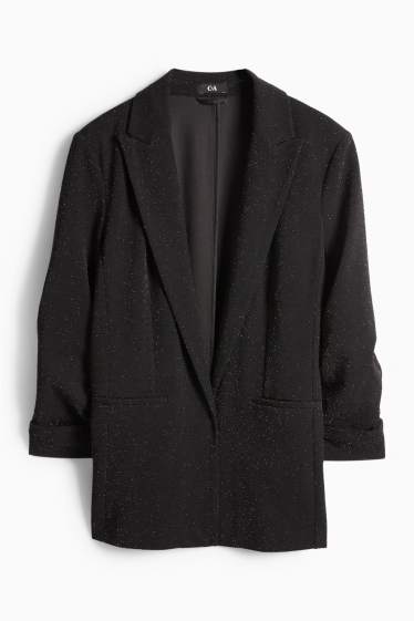 Femei - Blazer office - regular fit - negru