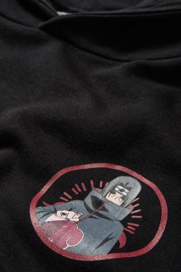 Bărbați - Hanorac supradimensionat - Naruto - negru