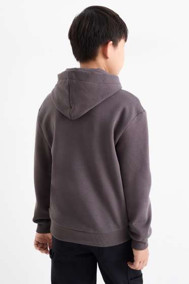 Children Boys - Fortnite - hoodie - dark gray