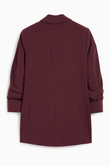 Femei - Blazer office - regular fit - bordo