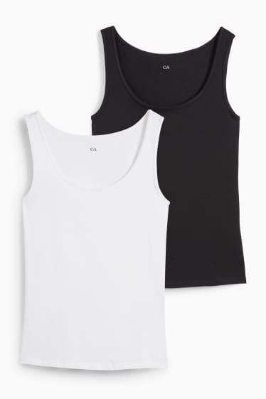 Femei - Multipack 2 buc. - top  - negru / alb