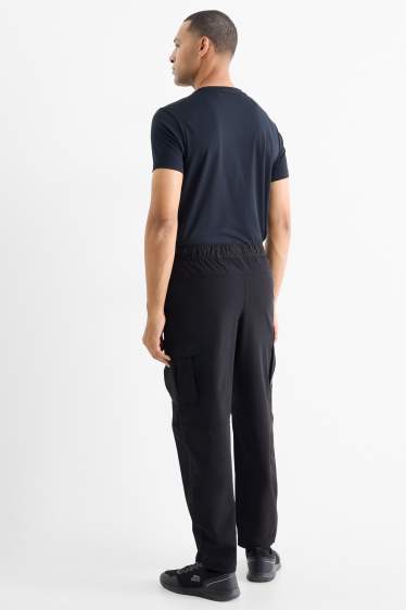 Bărbați - Pantaloni cargo funcționali - negru