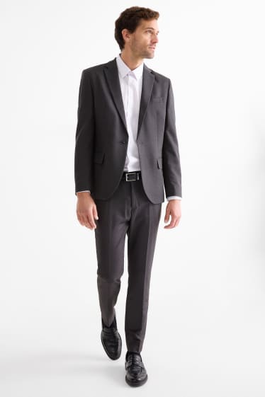 Bărbați - Pantaloni modulari - slim fit - Flex - gri închis