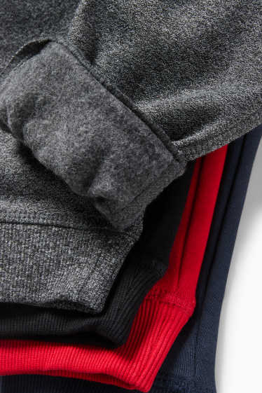 Copii - Băieți - Multipack 4 perechi - pantaloni de trening - negru
