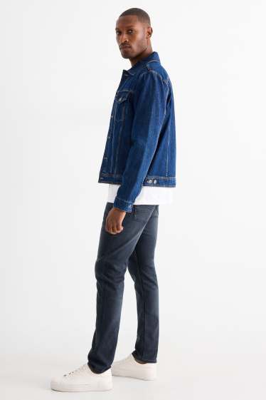 Bărbați - Slim tapered jeans - Flex jog denim - LYCRA® - denim-albastru închis