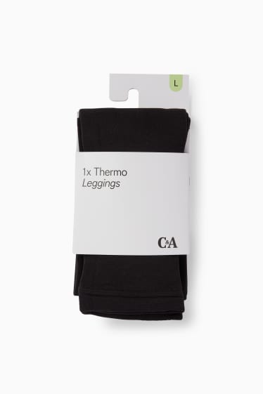 Femei - Colanți termoizolanți - negru